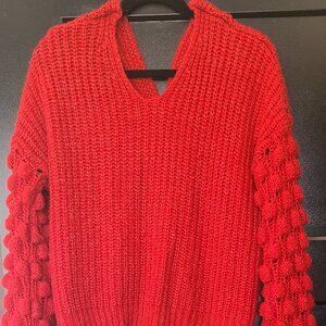 🆕️ kaari blue twisted sweater